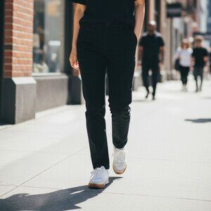 Sam Edelman Women's 10M White Suede Nylon Layla Platform Sneaker Shoes C15-4